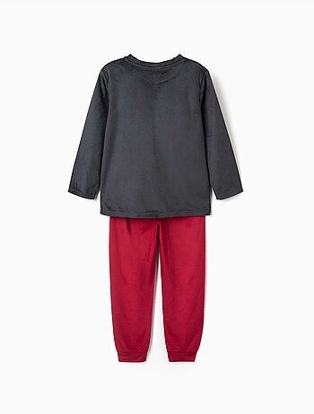 Pyjama en velours avec imprimé avengers