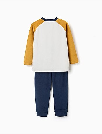 Pyjama en velours avec imprimé