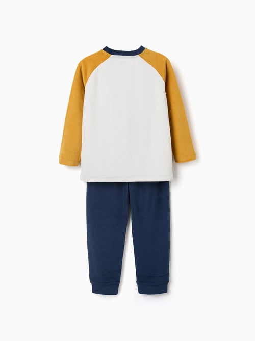 Pyjama en velours avec imprimé - Kiabi Pyjama en velours avec imprimé - Kiabi