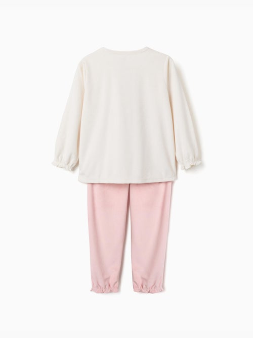Pyjama en velours avec imprimé stitch - Kiabi
