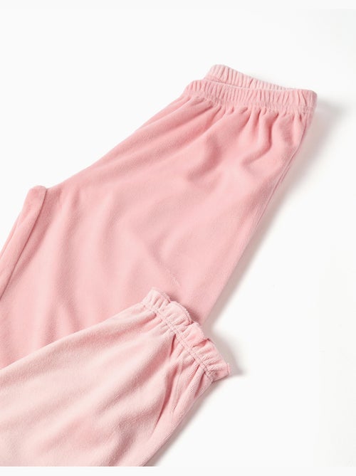 Pyjama en velours avec imprimé stitch - Kiabi