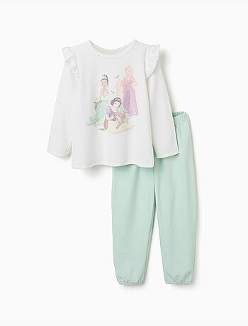 Pyjama en velours avec les princesses Disney