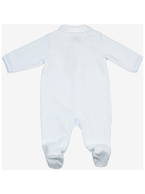 Pyjama En Velours Bleu Sophie La Girafe (3 Mois) - Kiabi