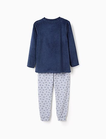 Pyjama en Velours Brille dans le Noir