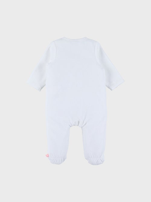 Pyjama en velours brodé – Fluffy Noukie's - Kiabi
