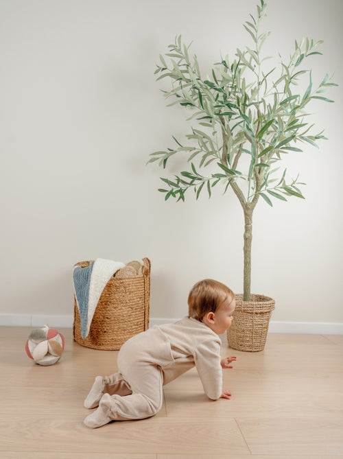 Pyjama en velours brodé lion Noukie's - Kiabi