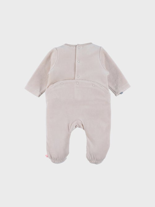 Pyjama en velours brodé lion Noukie's - Kiabi