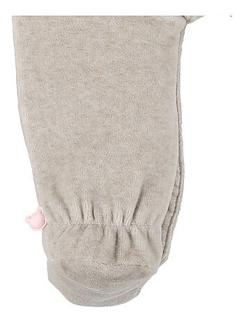 Pyjama en velours brodé – Orso Noukie's