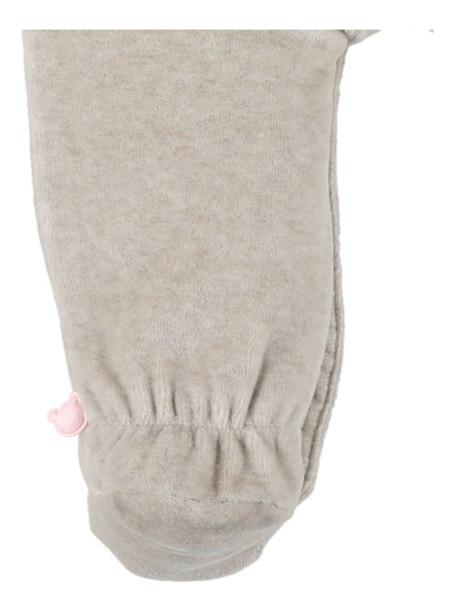 Pyjama en velours brodé – Orso Noukie's - Kiabi