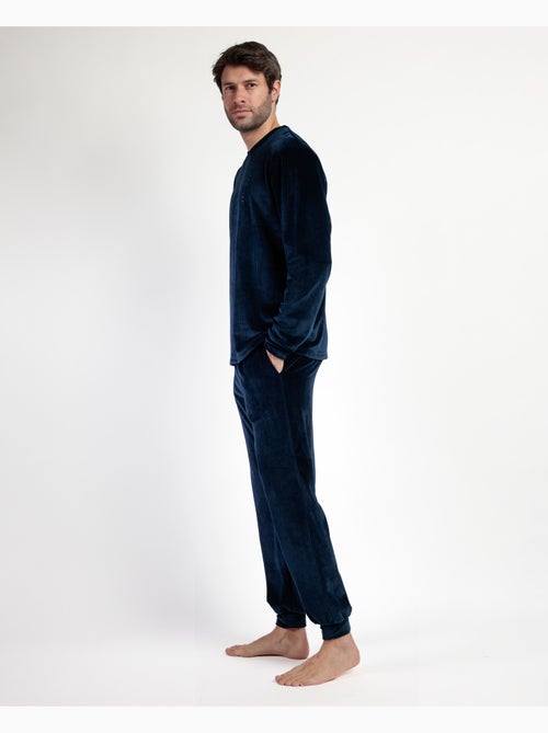 Pyjama en velours côtelé à manches longues pour homme ADMAS HOME - Kiabi Pyjama en velours côtelé à manches longues pour homme ADMAS HOME - Kiabi
