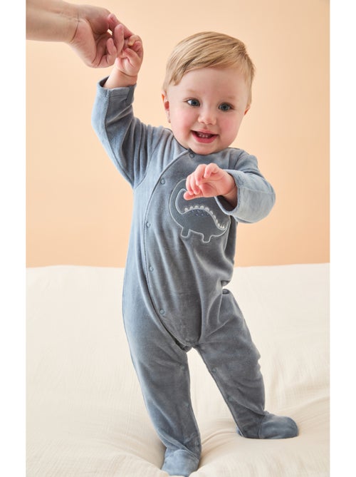 Pyjama en velours côtelé, dino Noukie's - Kiabi