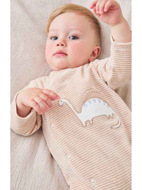 Pyjama en velours côtelé, dinosaure Noukie's - Kiabi