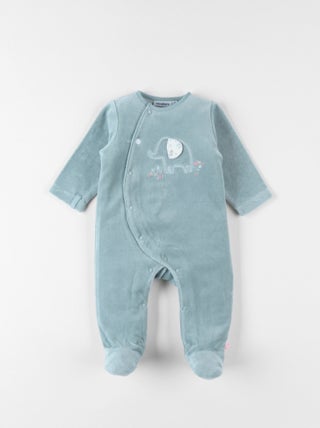 Pyjama en velours côtelé, éléphant Noukie's