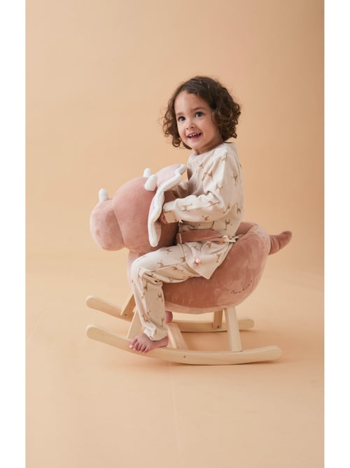 Pyjama en velours côtelé, girafe Noukie's - Kiabi