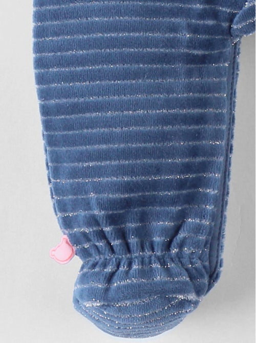 Pyjama en velours côtelé, girafe Noukie's - Kiabi