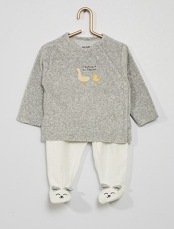 Pyjama 2 Pieces Bebe Garcon Taille 0m Kiabi