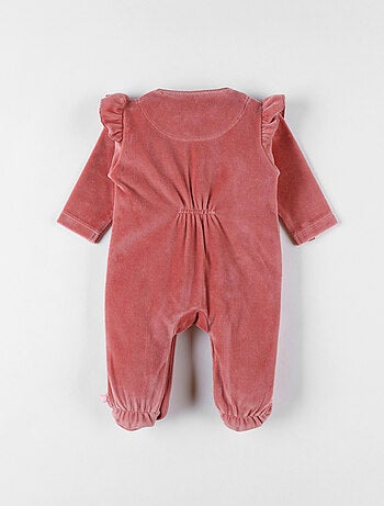 Pyjama en velours côtelé, guépard Noukie's