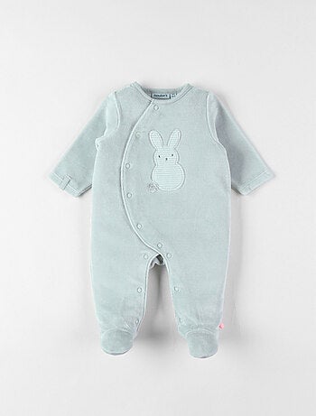 Pyjama en velours côtelé, lapin Noukie's