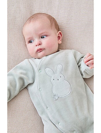 Pyjama en velours côtelé, lapin Noukie's