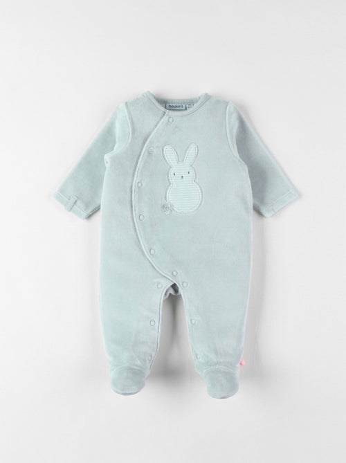 Pyjama en velours côtelé, lapin Noukie's - Kiabi