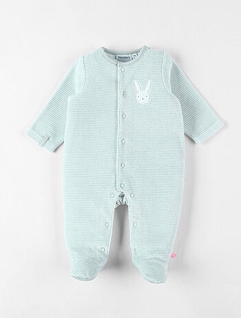 Pyjama en velours côtelé, lapin Noukie's