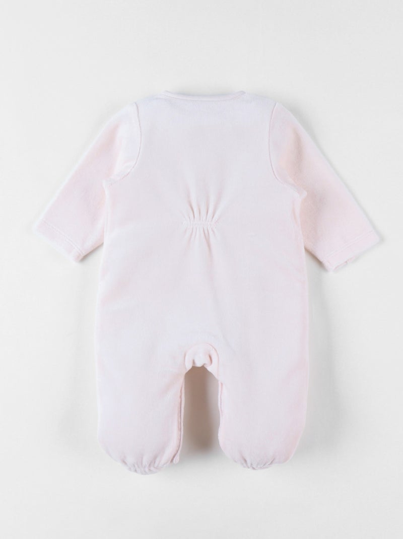 Pyjama en velours côtelé, licorne Noukie's Rose - Kiabi