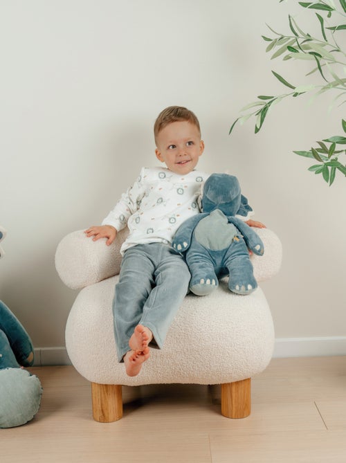 Pyjama en velours côtelé, lion Noukie's - Kiabi