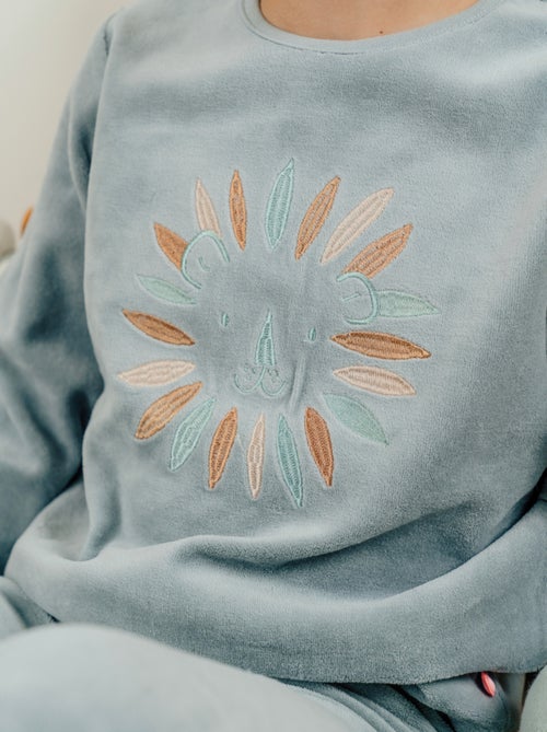 Pyjama en velours côtelé, lion Noukie's - Kiabi