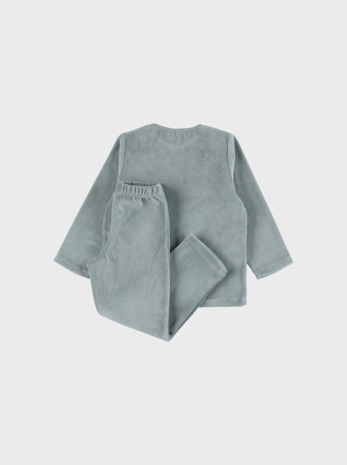 Pyjama en velours côtelé, lion Noukie's - Kiabi