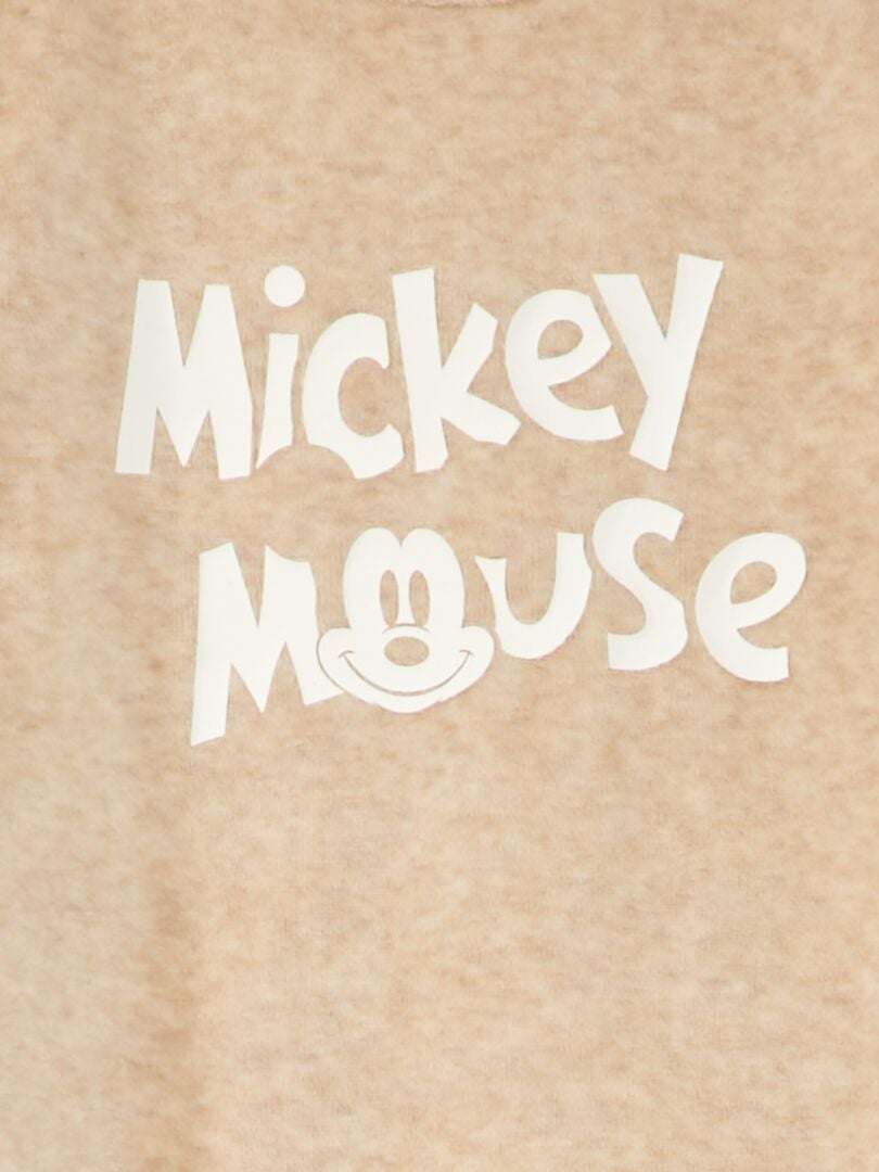 Pyjama en velours 'Disney' Beige - Kiabi