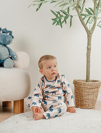 Pyjama en velours, éléphant Noukie's