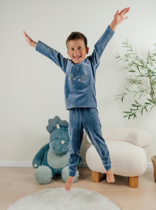 Pyjama en velours, éléphant Noukie's - Kiabi