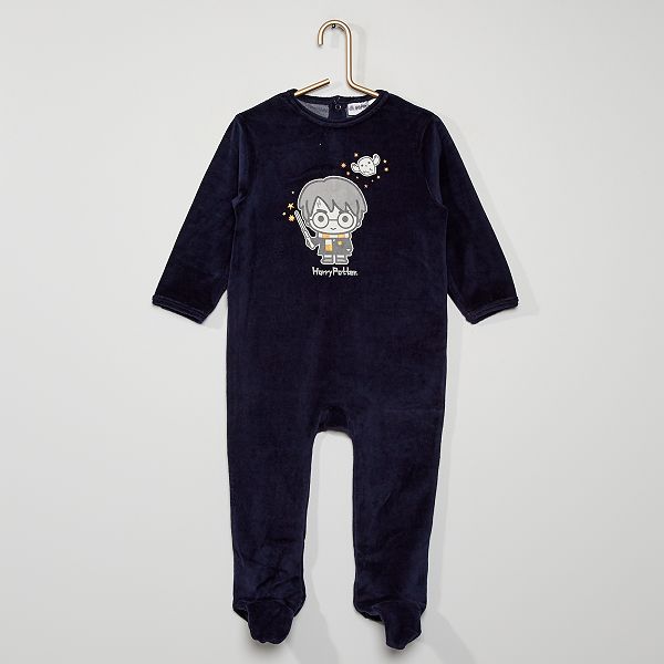 Pyjama En Velours Harry Potter Bebe Garcon Bleu Kiabi 12 00