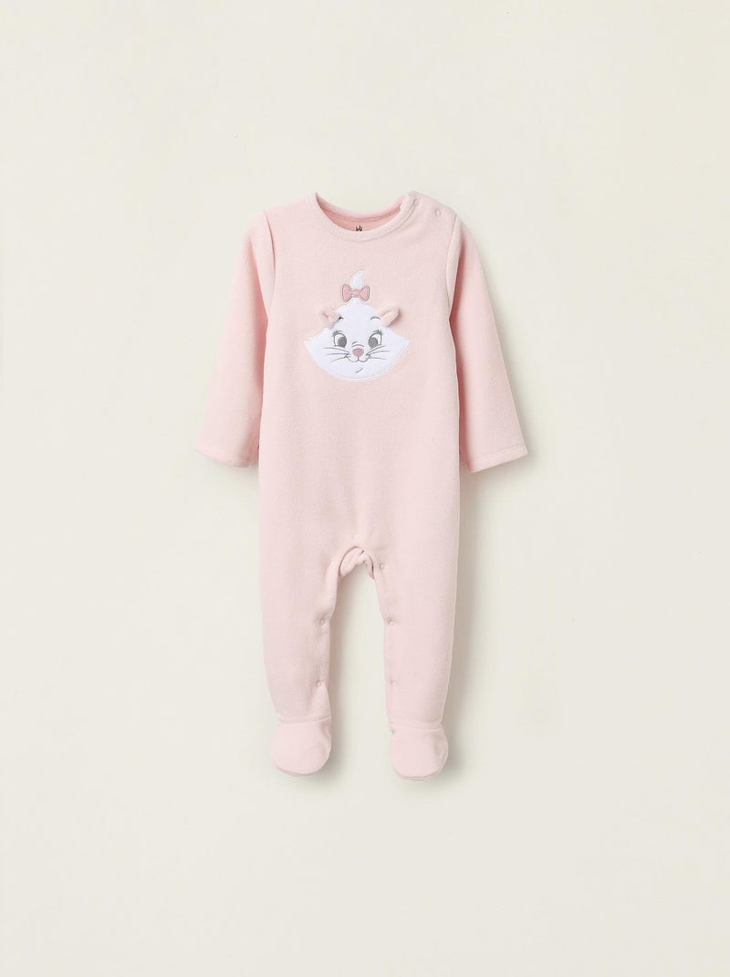 Pyjama en velours, imprimé Aristogatos DISNEY CLASSICS Rose clair - Kiabi