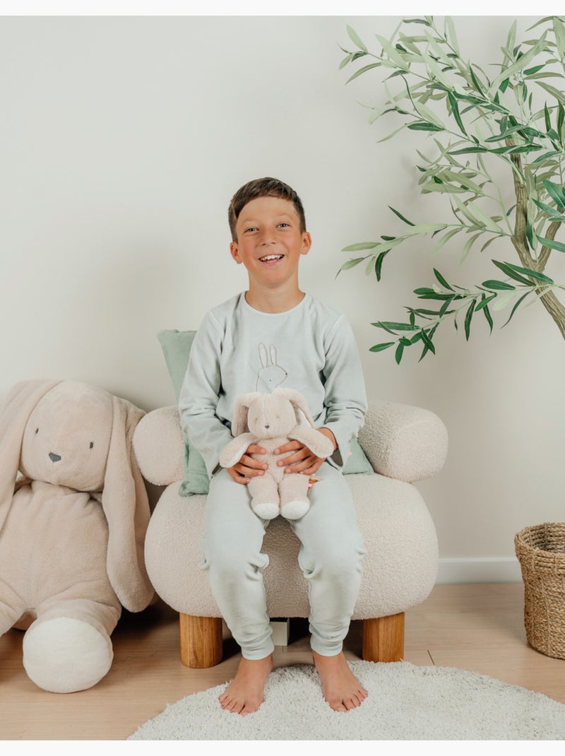 Pyjama en velours, lapin Noukie's Vert - Kiabi