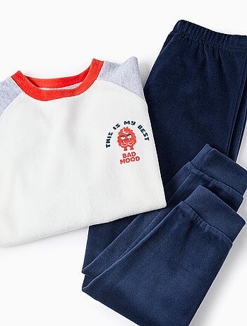 Pyjama en Velours Monstres des Émotions
