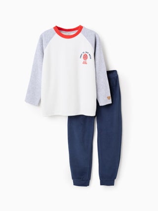 Pyjama en Velours Monstres des Émotions