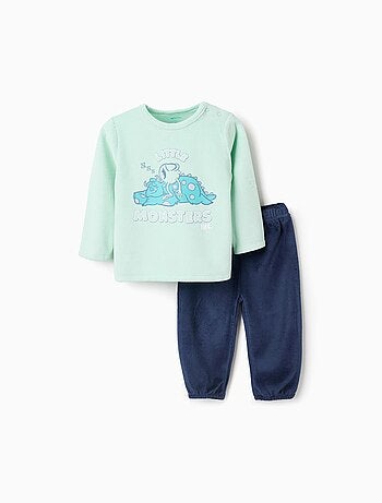 Pyjama en Velours Monstres et Cie