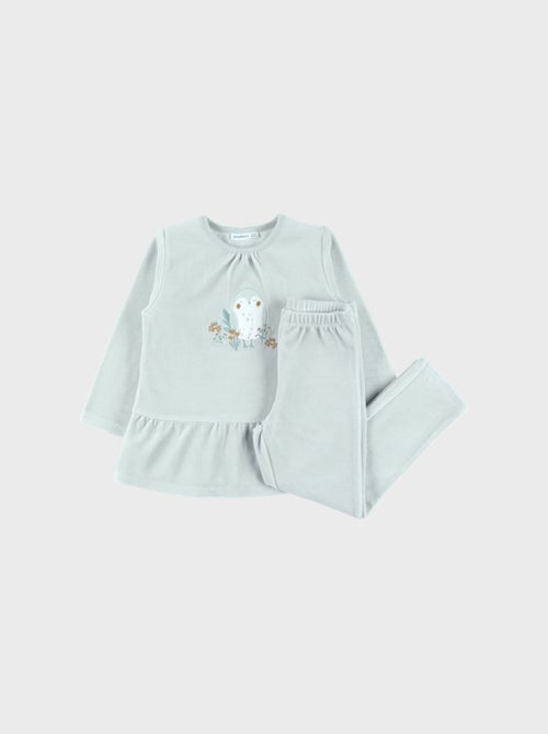 Pyjama en velours Noukie's - Kiabi