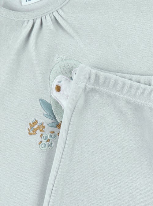 Pyjama en velours Noukie's - Kiabi