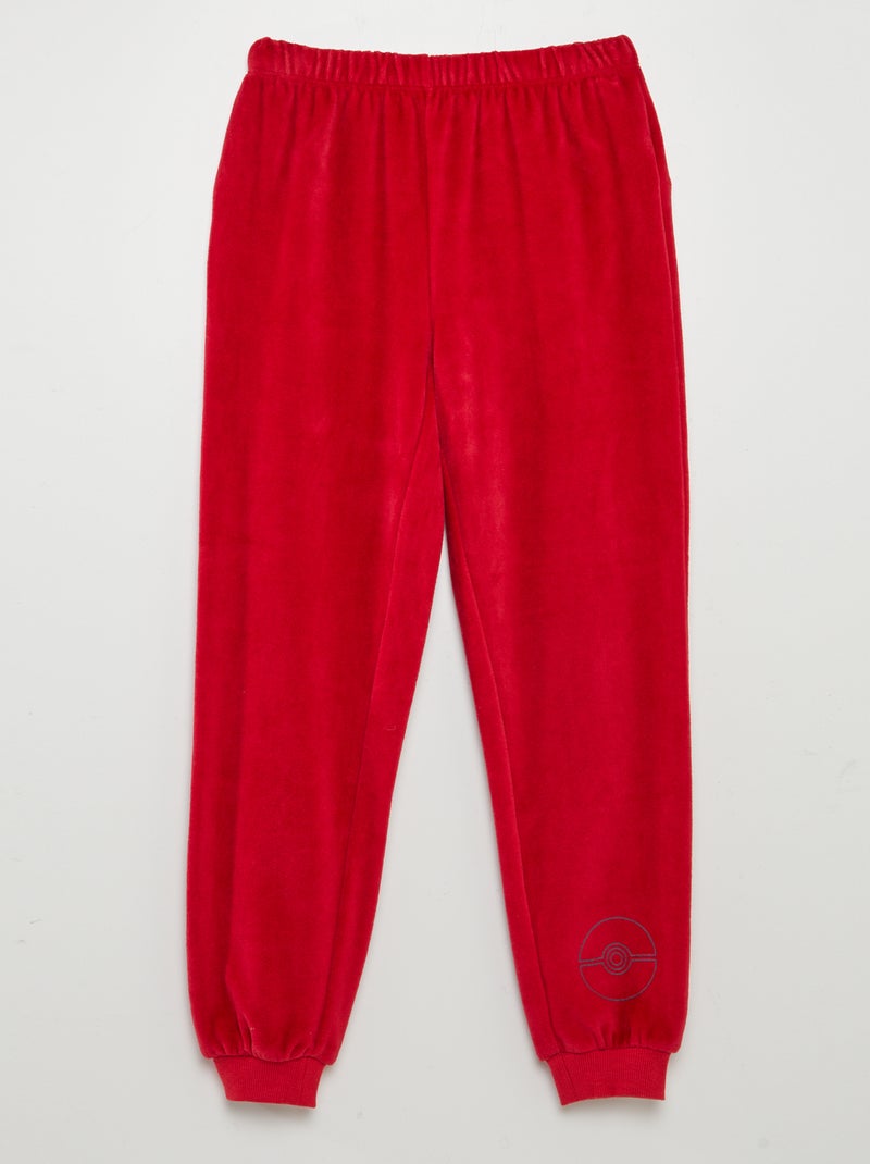 Pyjama en velours 'Pokémon' - 2 pièces Bleu - Kiabi