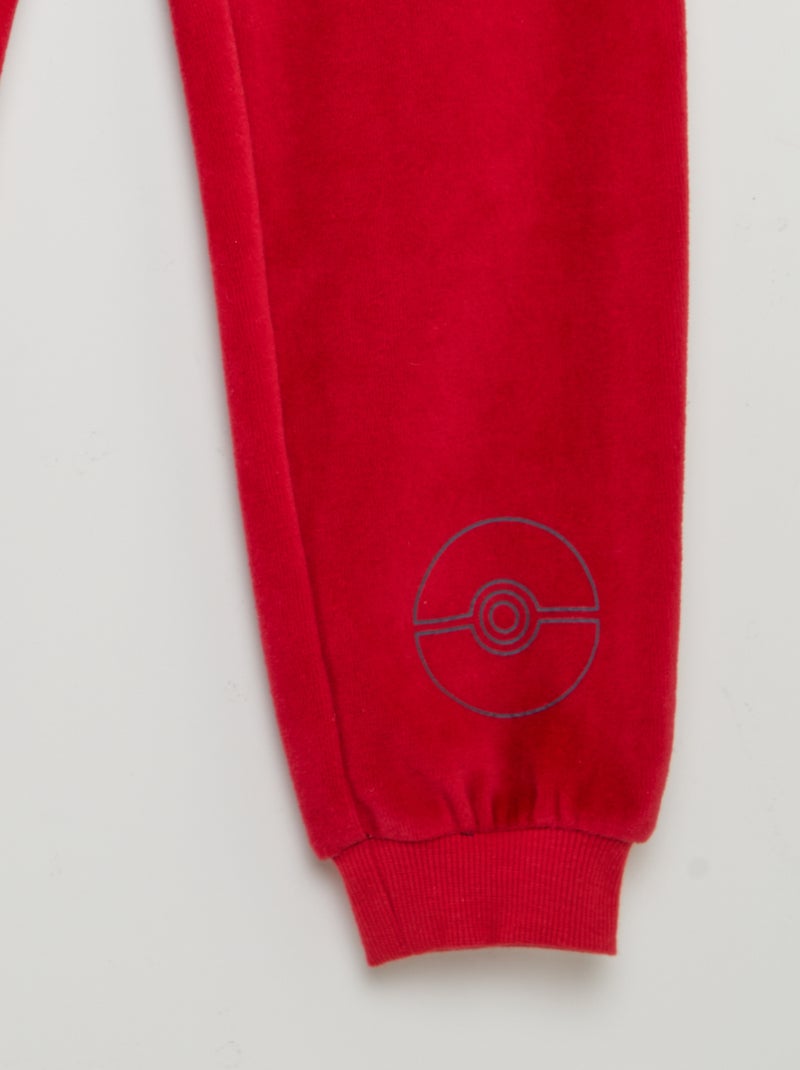 Pyjama en velours 'Pokémon' - 2 pièces Bleu - Kiabi