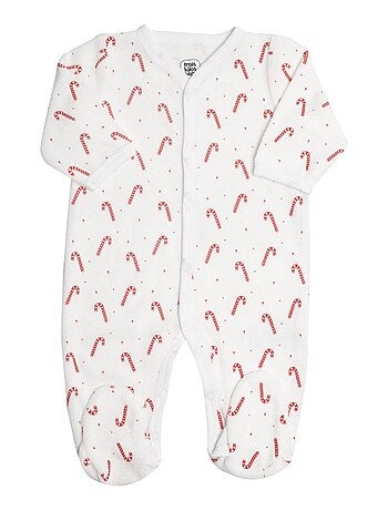Pyjama En Velours Pour Bébé Sucre D'orge