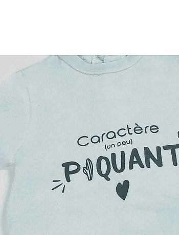 Pyjama en velours pour bébé