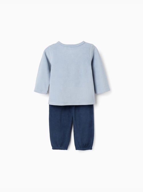 Pyjama en velours qui brille dans le noir - Kiabi Pyjama en velours qui brille dans le noir - Kiabi