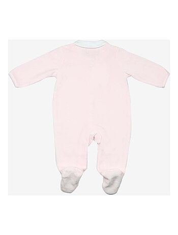 Pyjama en velours rose Sophie la girafe (3 mois)
