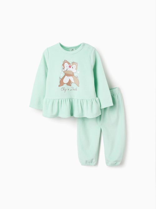Pyjama en Velours Tic & Tac - Kiabi