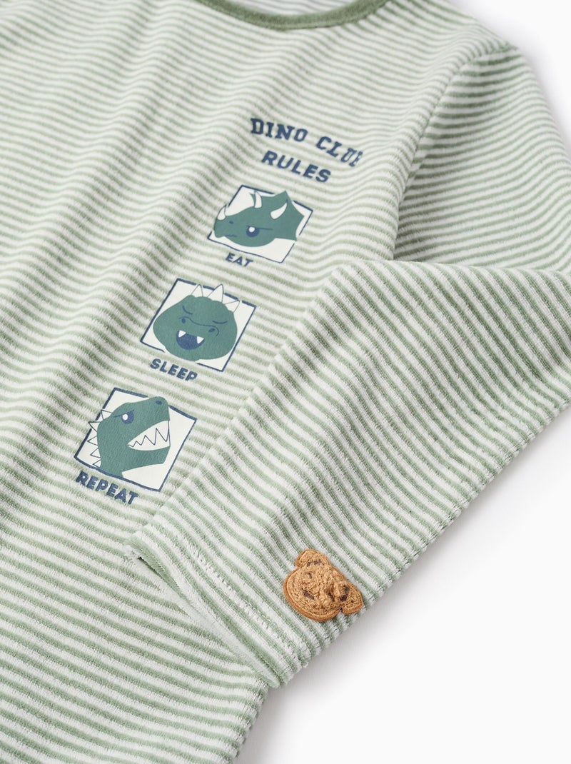 Pyjama en Velours Vert foncé - Kiabi