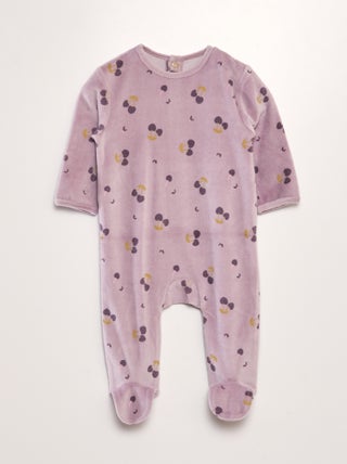 Pyjama en velours