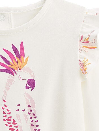 Pyjama enfant 2 pi?ces ? pieds retroussables Fiesta